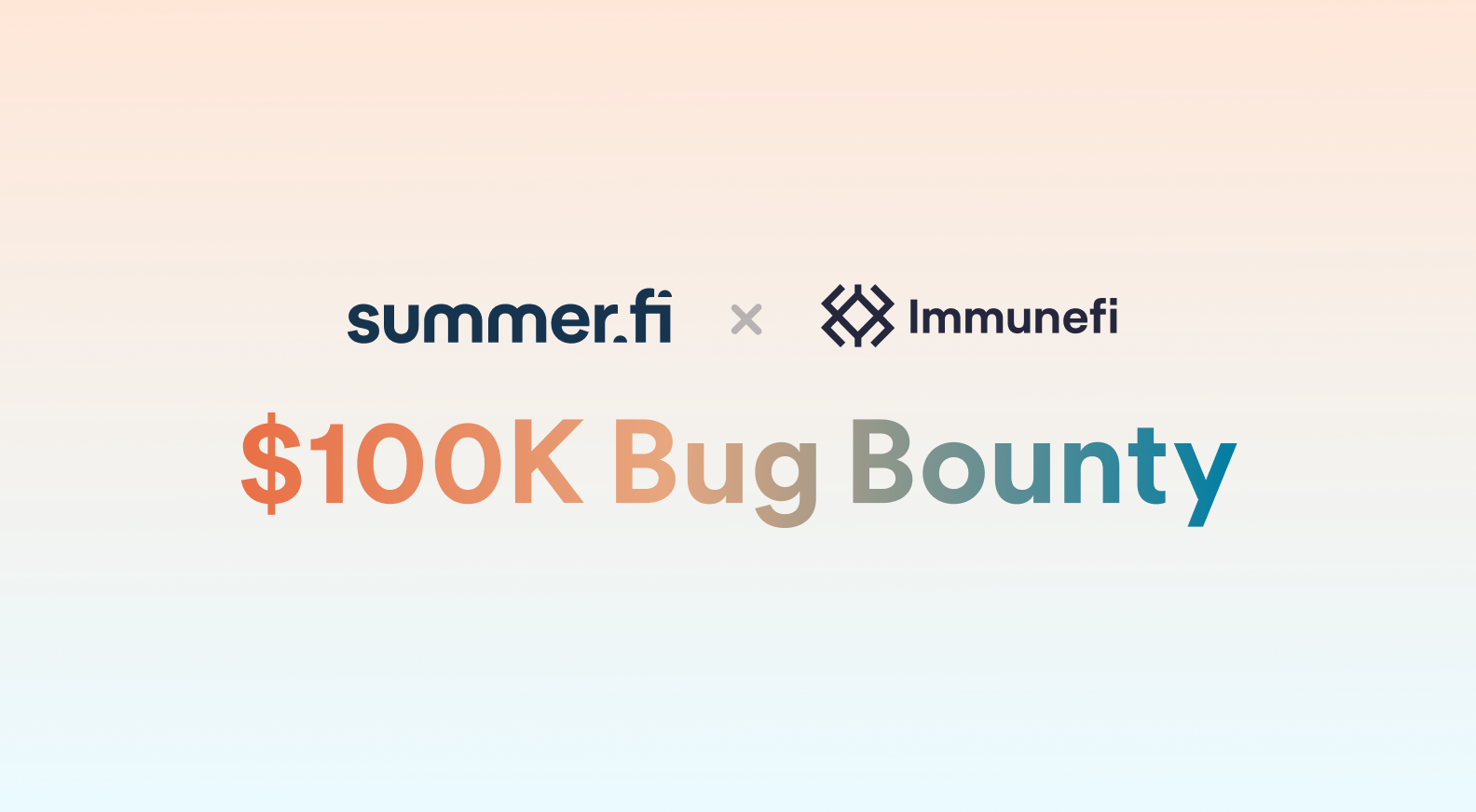 Summer.fi 100k Bug Bounty Program In Partnership With Immunefi
