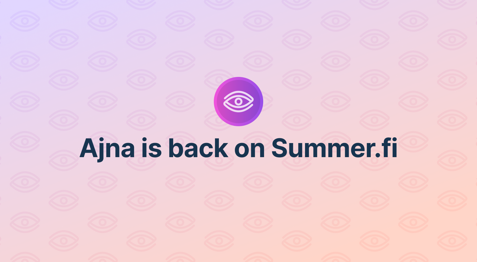Ajna Relaunches on Summer.fi