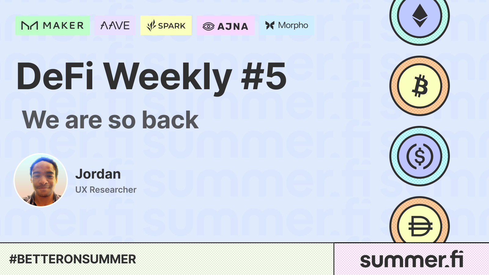 DeFi Weekly #5 Recap - We are sooo back!