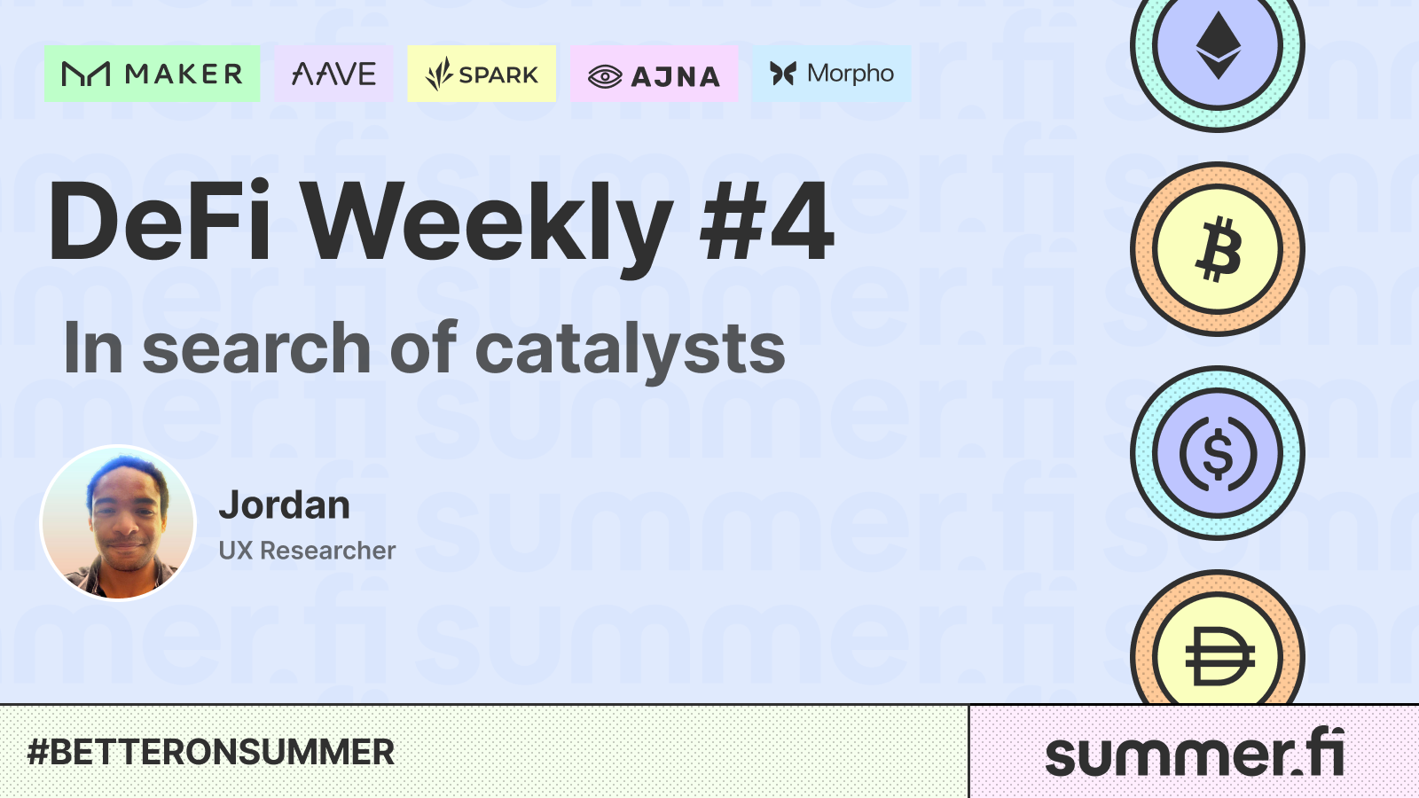 DeFi Weekly #4 Blog - In search of catalysts