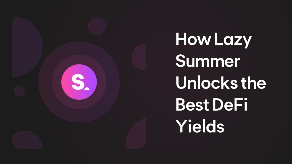 How the Lazy Summer Protocol goes after the yield