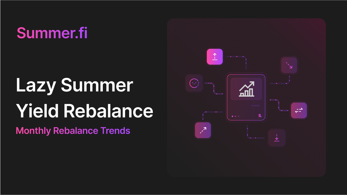 Lazy Summer Monthly Rebalance Trends – May 2025