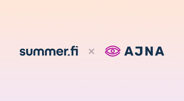 Ajna is now LIVE on Summer.fi