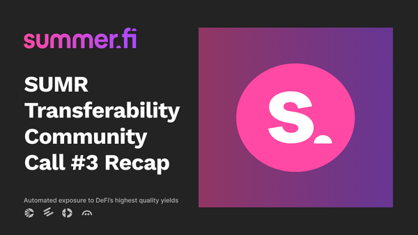[RECAP] SUMR Transferability Community Call #3